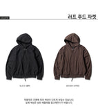 エズカートン(EZKATON) Rough Hoodie Jacket 2種 JIOT6964