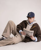 ダブルユーブイプロジェクト(WV PROJECT) Duff Corduroy Neck Up Jacket 4種 JIOT7873