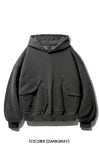 パンチライン(PUNCHLINE) Big Pocket Pigment Hoodie 3種 JJHD9162