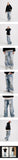 パンチライン(PUNCHLINE) Heavy Destroyed Jeans 2種 JJLP9158