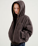 ダブルユーブイプロジェクト(WV PROJECT) Antique Dyeing Corduroy Hooded Jacket 1種 JNOT7741