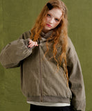 ダブルユーブイプロジェクト(WV PROJECT) Antique Dyeing Corduroy Hooded Jacket 1種 JNOT7741