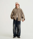 ダブルユーブイプロジェクト(WV PROJECT) Antique Dyeing Corduroy Hooded Jacket 1種 JNOT7741