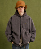 ダブルユーブイプロジェクト(WV PROJECT) Antique Dyeing Corduroy Hooded Jacket 1種 JNOT7741