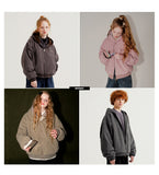 ダブルユーブイプロジェクト(WV PROJECT) Antique Dyeing Corduroy Hooded Jacket 1種 JNOT7741