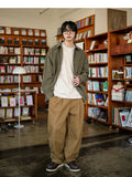 ジェモッ(JEMUT) Saturn Two Tuck Wide Twill Pants 2種 KJLP2606