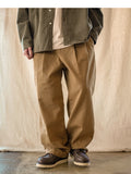 ジェモッ(JEMUT) Saturn Two Tuck Wide Twill Pants 2種 KJLP2606