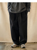 ジェモッ(JEMUT) Saturn Two Tuck Wide Twill Pants 2種 KJLP2606