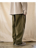 ジェモッ(JEMUT) Saturn Two Tuck Wide Twill Pants 2種 KJLP2606