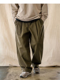 ジェモッ(JEMUT) Saturn Two Tuck Wide Twill Pants 2種 KJLP2606