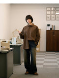 ジェモッ(JEMUT) Yellow Washing Double Knee Denim Pants 1種 SOLP2588