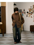 ジェモッ(JEMUT) Yellow Washing Double Knee Denim Pants 1種 SOLP2588