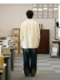 ジェモッ(JEMUT) Yellow Washing Double Knee Denim Pants 1種 SOLP2588