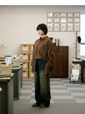 ジェモッ(JEMUT) Yellow Washing Double Knee Denim Pants 1種 SOLP2588