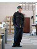 ジェモッ(JEMUT) Wriston Overfit Denim Shirt 2種 SOLS2583