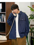 ジェモッ(JEMUT) Wriston Overfit Denim Shirt 2種 SOLS2583