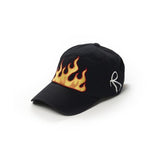 STIGMA(スティグマ) FIRE PIGMENT BIOWASHED BALL CAP BLACK