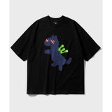 ダブルユーブイプロジェクト(WV PROJECT) Monster pony 1/2 sleeve t-shirts black JJST7715