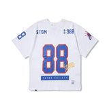 STIGMA(スティグマ) 88 Football Oversized Short Sleeves T-Shirts White