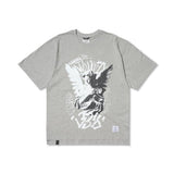 STIGMA(スティグマ)  Angel Oversized Short Sleeves T-Shirts Gray
