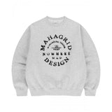 mahagrid (マハグリッド) CIRCLE GRUNGE SWEATSHIRT LIGHT GREY(MG2EFMM460A)