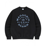 mahagrid (マハグリッド) CIRCLE GRUNGE SWEATSHIRT BLACK(MG2EFMM460A)