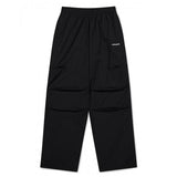 mahagrid (マハグリッド) BASIC LOGO NYLON PANT BLACK(MG2EFMSC01A)