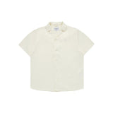 アクメドラビ(acme' de la vi) SYMBOL LOGO SATIN SHORT SLEEVE SHIRT CREAM