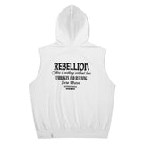 mahagrid (マハグリッド) REBELLION HOOD VEST WHITE(MG2EMMT545A)