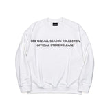 ブラックブロンド(BLACKBLOND) BBD 1982 No Sympathy Sweatshirt (White)