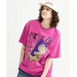 ダブルユーブイプロジェクト(WV PROJECT) Falling 1/2 sleeve t-shirts vintagepink JIST7707