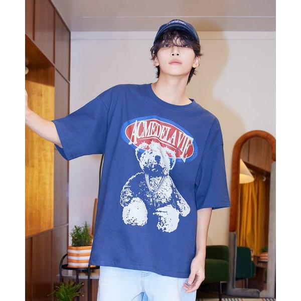 アクメドラビ(acme' de la vi) VINTAGE OVERLAP BEAR SHORT