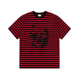 mahagrid (マハグリッド) DEAD POINT STRIPED TEE RED(MG2EMMT524A)