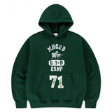 mahagrid (マハグリッド) SKETCH COLLEGE HOODIE GREEN(MG2EFMM409A)