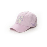 STIGMA(スティグマ) GRAFFITI FLOWER PIGMENT BIOWASHED BALL CAP PINK