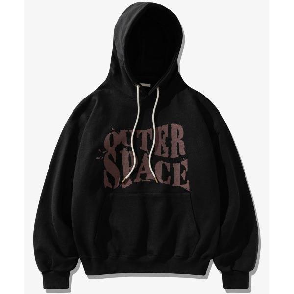 EZKATON (エズカートン) Space Heavy Cotton Hoodie Black