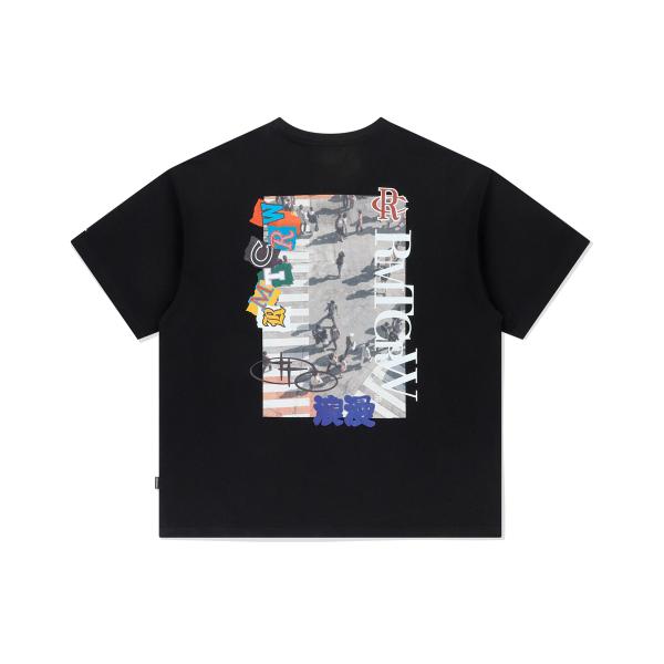 ROMANTIC CROWN★Unisex★SCRIBBLE SHINING L/S_2色 ROMANTIC CROWN☆Unisex☆SCRIBBLE SHINING L/S_2色 ROMANTIC