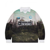 mahagrid (マハグリッド) THE ODYSSEY JERSEY GREEN(MG2EFMT569A)