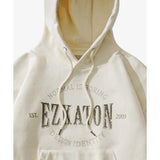 EZKATON (エズカートン) Identity Heavy Cotton Hoodie Creamgray KMHD6725