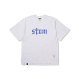 STIGMA(スティグマ) STGM Logo Oversized Short Sleeves T-Shirts White melange