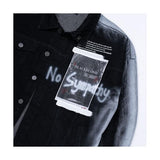 ブラックブロンド(BLACKBLOND) BBD No Sympathy Denim Jacket (Black)