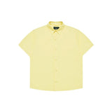 アクメドラビ(acme' de la vi) SYMBOL LOGO RIVET COTTON SHORT SLEEVE SHIRT YELLOW