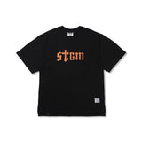 STIGMA(スティグマ) STGM Logo Oversized Short Sleeves T-Shirts Black