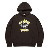 mahagrid (マハグリッド) NOWHERE DJ HOODIE BROWN(MG2EFMM420A)