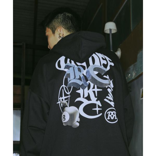 ROMANTIC CROWN★Unisex★SCRIBBLE SHINING L/S_2色 ROMANTIC CROWN☆Unisex☆SCRIBBLE SHINING L/S_2色 ROMANTIC