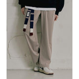 ROMANTIC CROWN(ロマンティック クラウン) BELTED WIDE SLACKS BEIGE