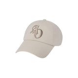 アクメドラビ(acme' de la vi) SYMBOL EMBOSSING NEEDLEWORK BALL CAP BEIGE