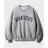 ティーダブリューエヌ(TWN) Whatevs Sweat Shirts Gray HHMT3522