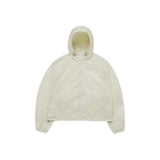 アクメドラビ(acme' de la vi) LIGHTWEIGHT SYMBOL PUCKERING WINDBREAKER JACKET CREAM