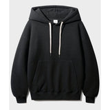 ティーダブリューエヌ(TWN) Newdaily plain hoodie black HHHD3510